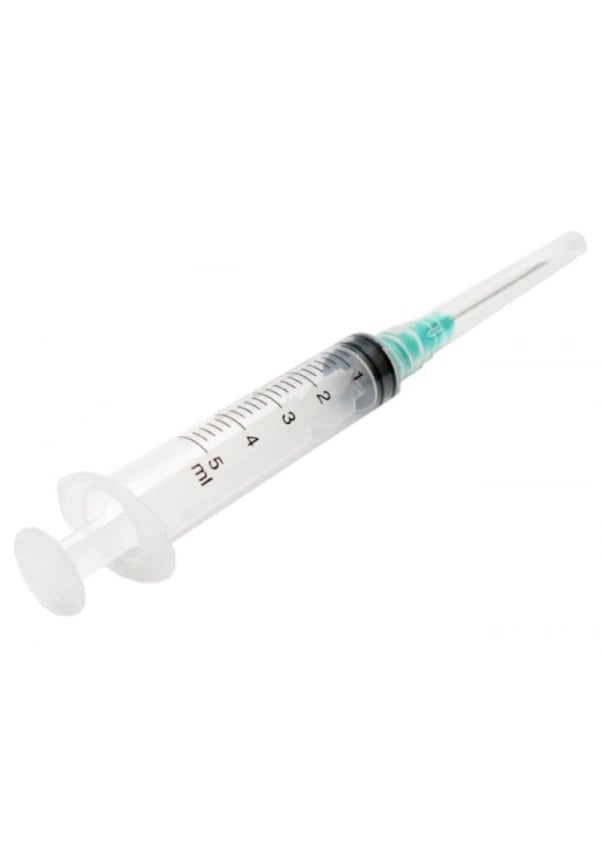 Genject - Enjektör - 5 cc - 3P - Yeşil İğneli