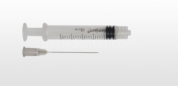 Genject - Luer Lock Enjektör - 3P - 2,5 cc - 27G x 40 mm