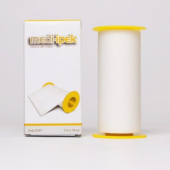 MEDİ İPEK | 5m X 10 cm Tıbbi İpek Flaster