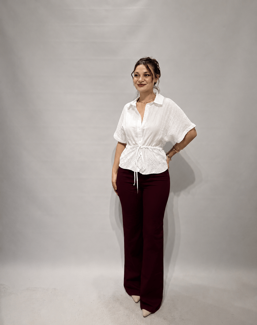 Bordo İspanyol Jean