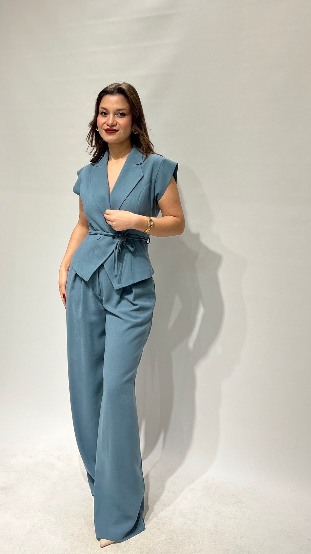 Petrol Yelekli Takım 