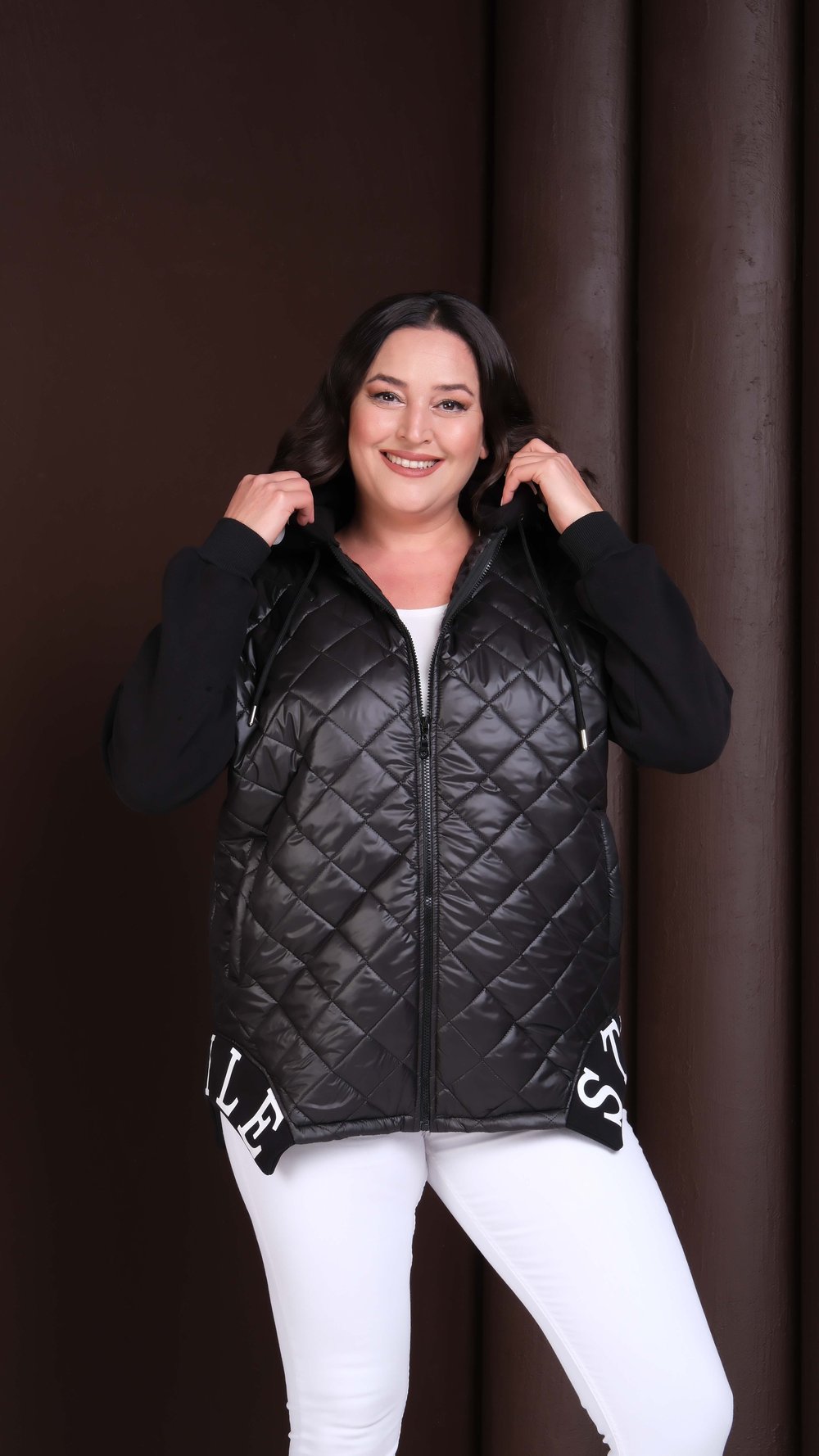 6807 3 İplik Kapitone Style Mont 