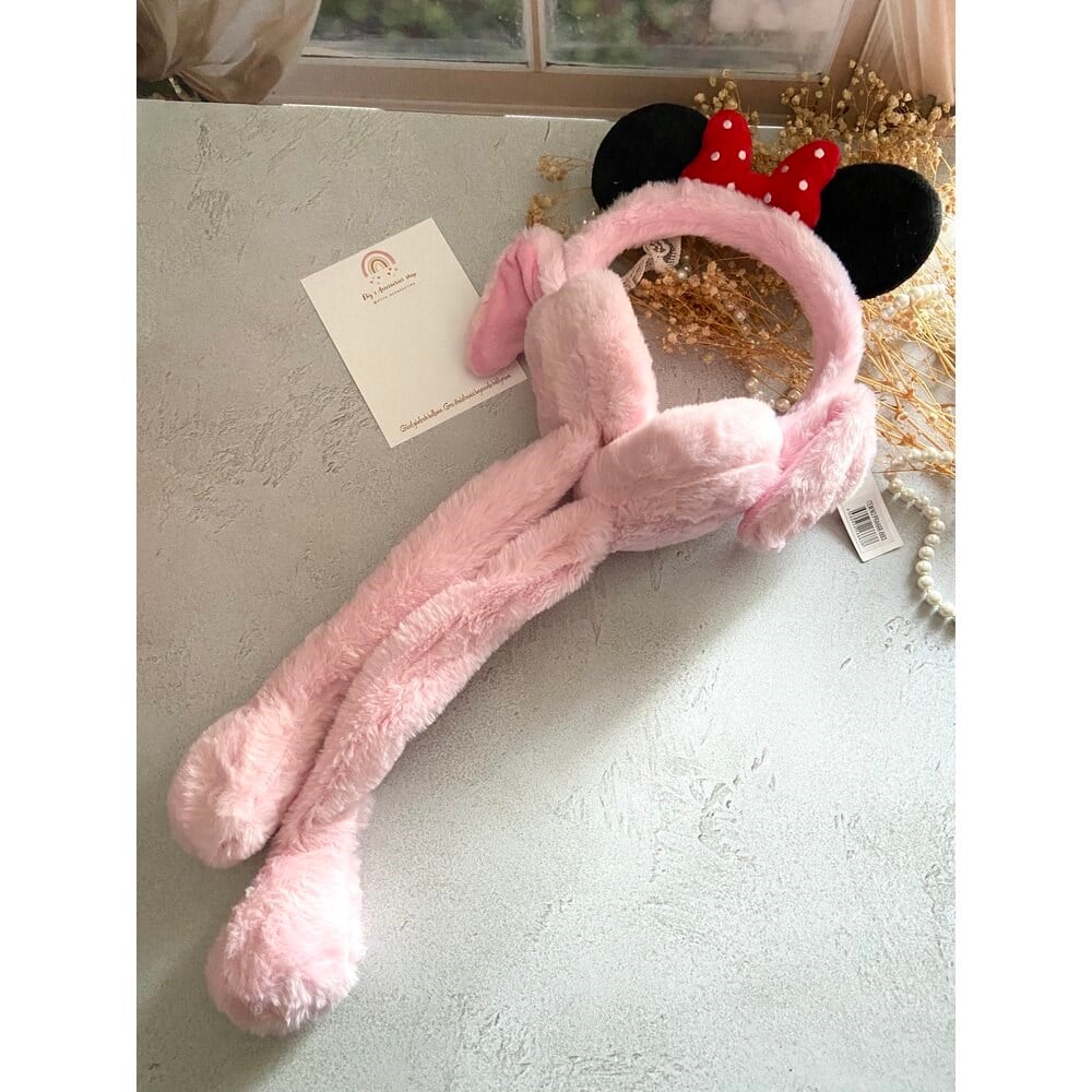 AÇIK PEMBE HAREKETLİ KULAKLIK