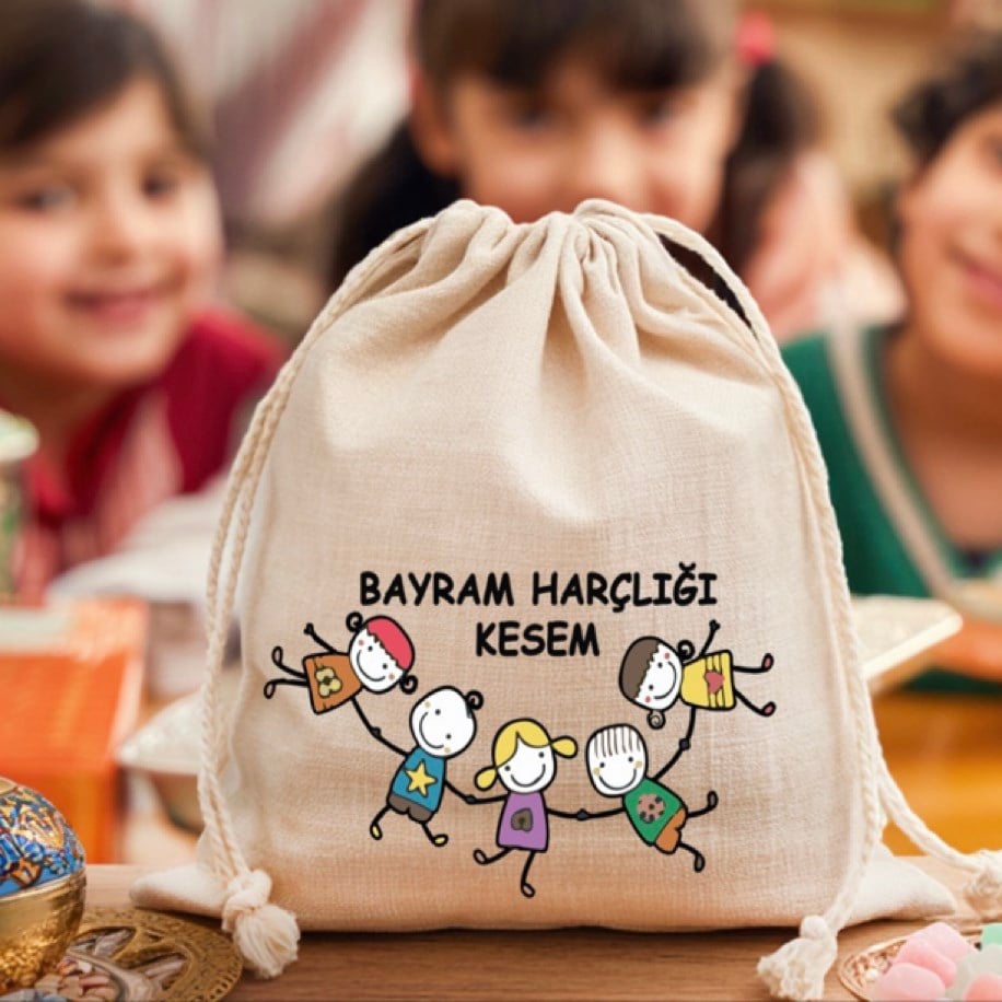BÜZGÜLÜ BAYRAM KESESİ 10x15cm