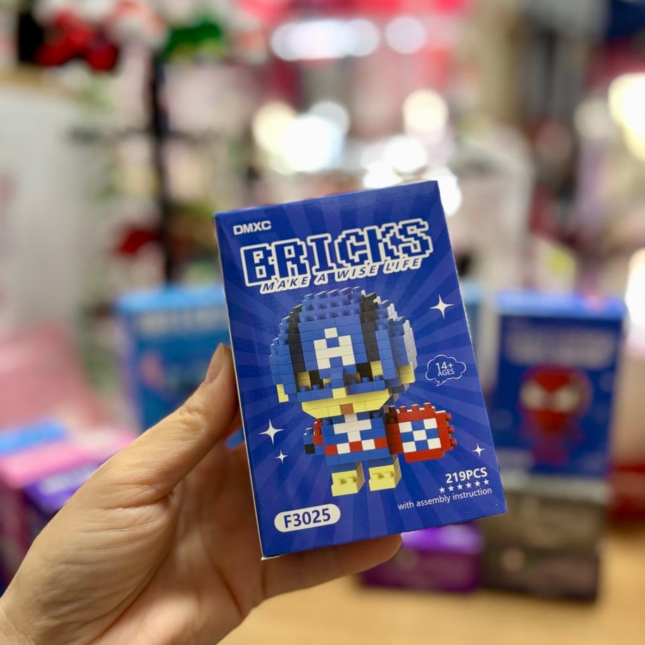 ERKEK KAREKTER 3D BRICKS YAPBOZ LEGO