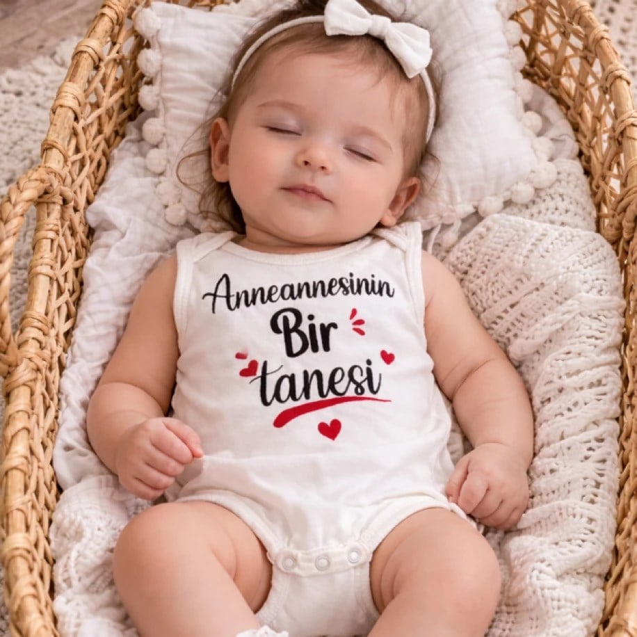 ANNESİNİN BİR TANESİ YAZILI ÇITÇITLI BADİ