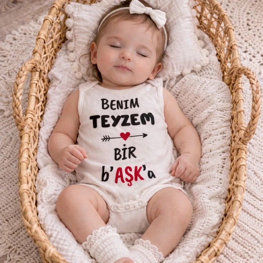 BENİM TEYZEM BİR BAŞKA YAZILI ÇIÇITLI BADİ