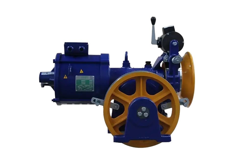 Akiş Mugen MF1 7,5 kW 800 kg VVVF 4 Kutuplu Asansör Motoru