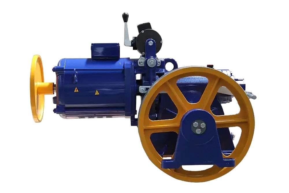 Akiş Asansör Volpi VF2 7,5 kW 800 KG VVVF 4 Kutuplu Asansör Motoru