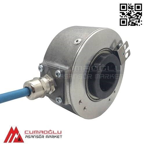 Encoder Ø80mm 25mm Hollow 6ch 5-30v DC 1024 ppr