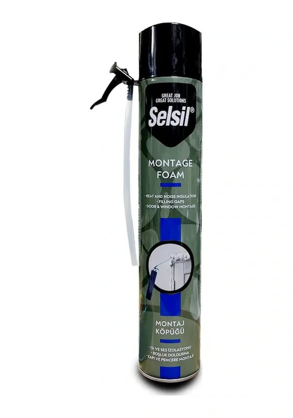 Selsil Pipetli Tam Dolum Montaj Köpüğü 750 ml 850 gr