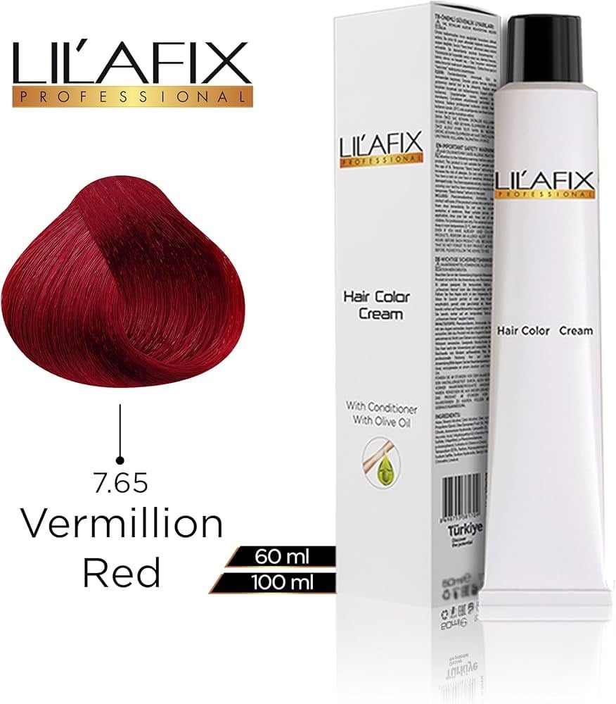 Lilafix 7.65 Lal Kızılı Saç Boyası 60ml
