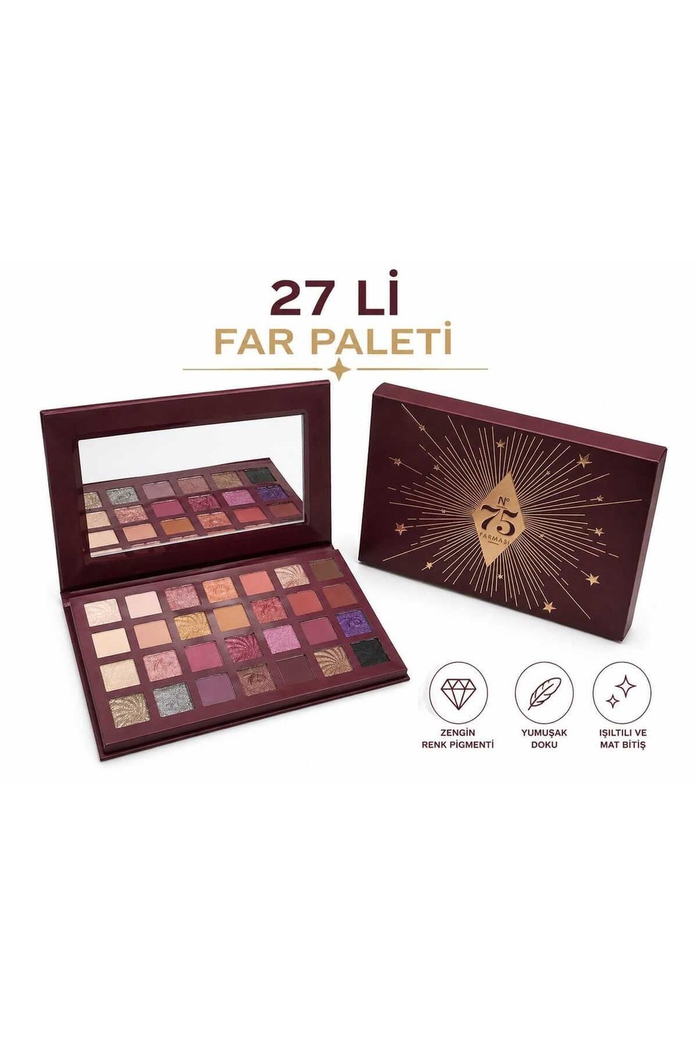75. Yıl Far Paleti 27 li