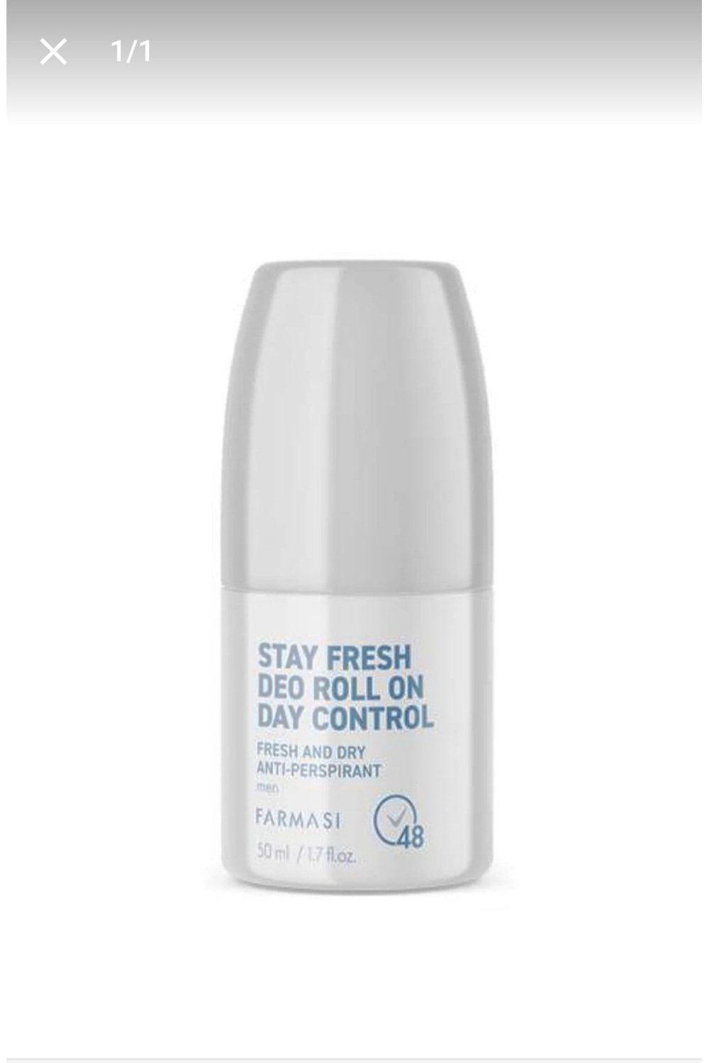 Anti-Perspirant Roll On Erkek Day Control 50 ml
