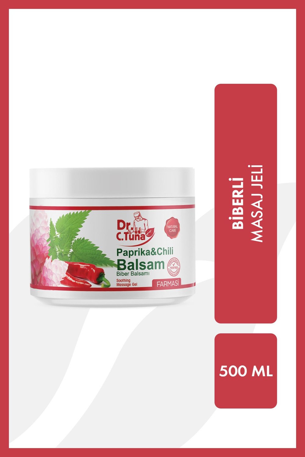 Dr. C. Tuna Paprika Özlü Masaj Balsam 500 ml