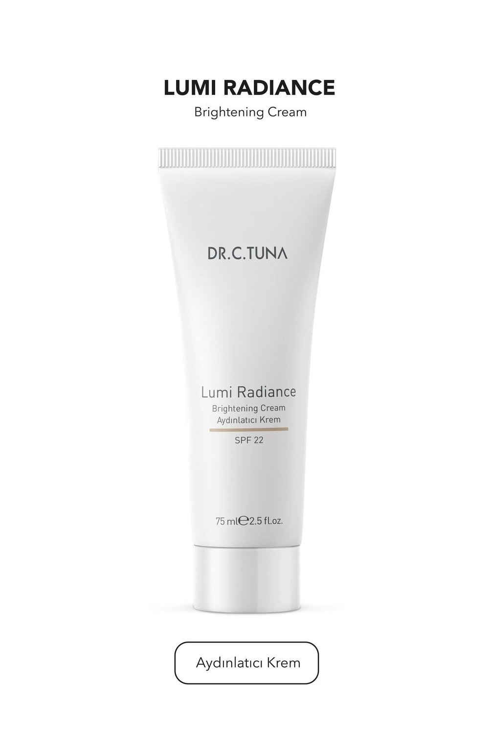 DR. C. TUNA LUMI CILT AYDINLATICI KREM 75ML
