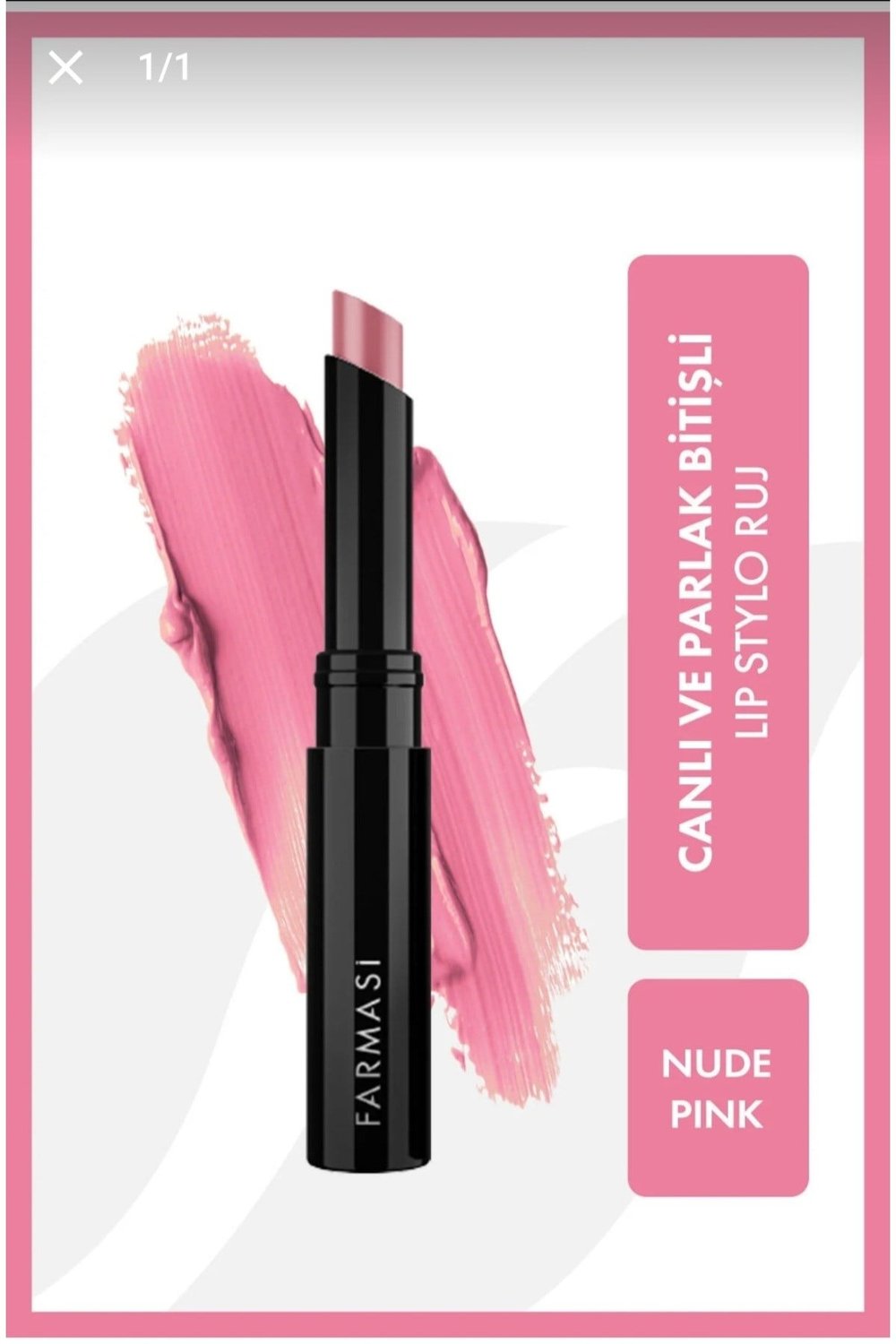 Lip Stylo Ruj Nude Pink