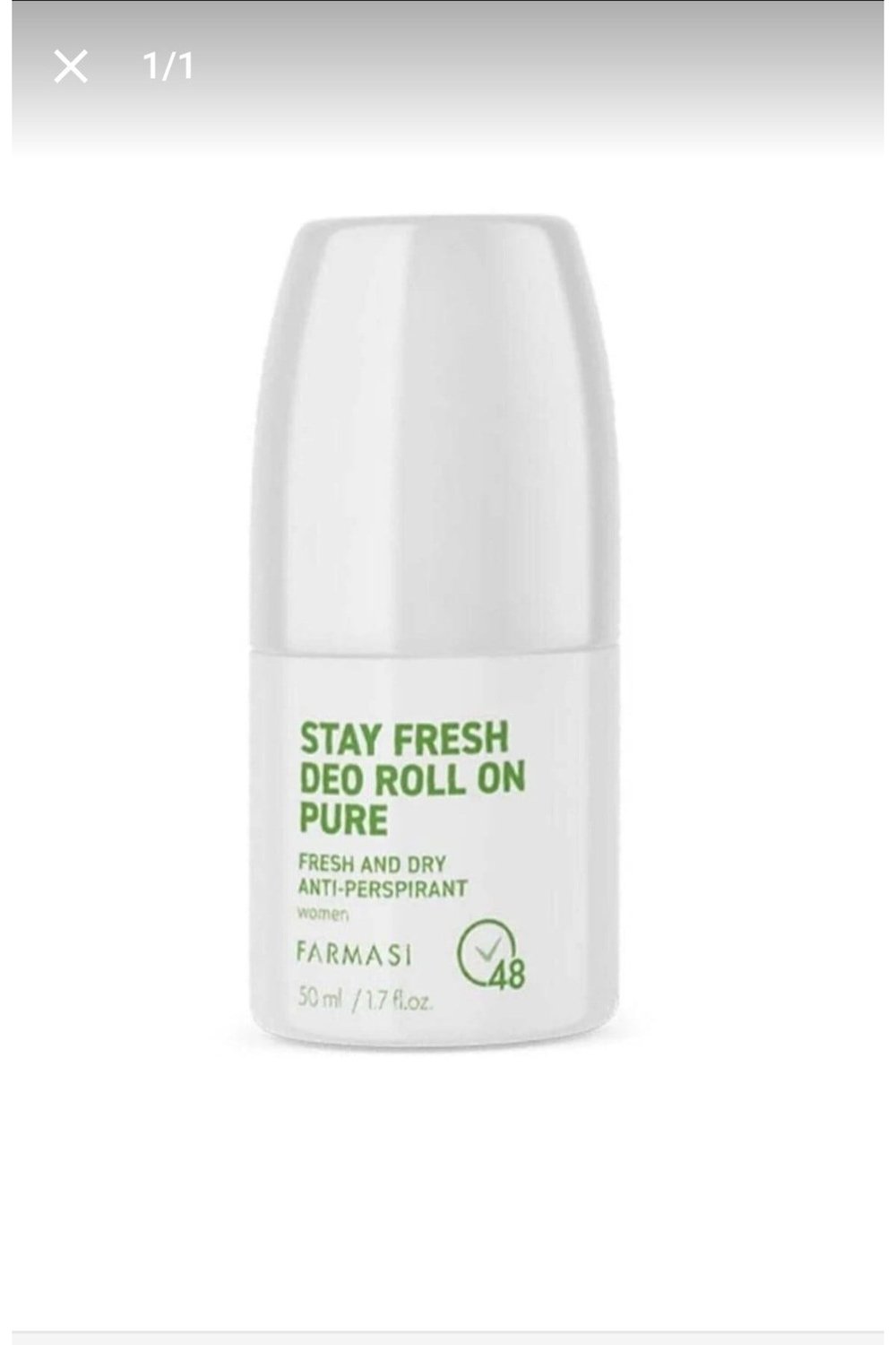 Stay Fresh Deo Roll On Pure Kadın 50 ml