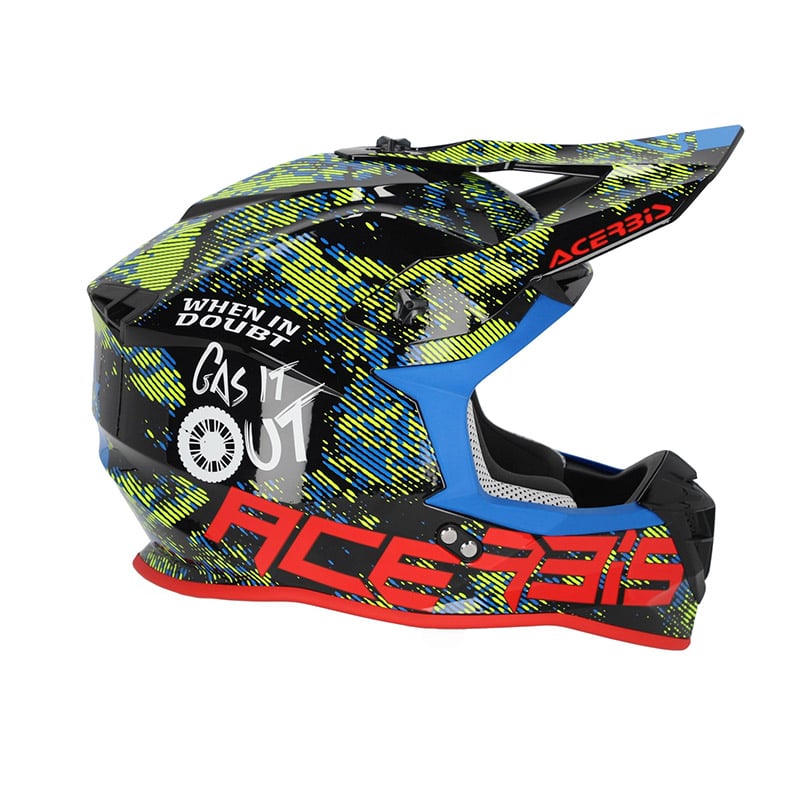 Acerbis Lınear Kask 2206 Beyaz Siyah