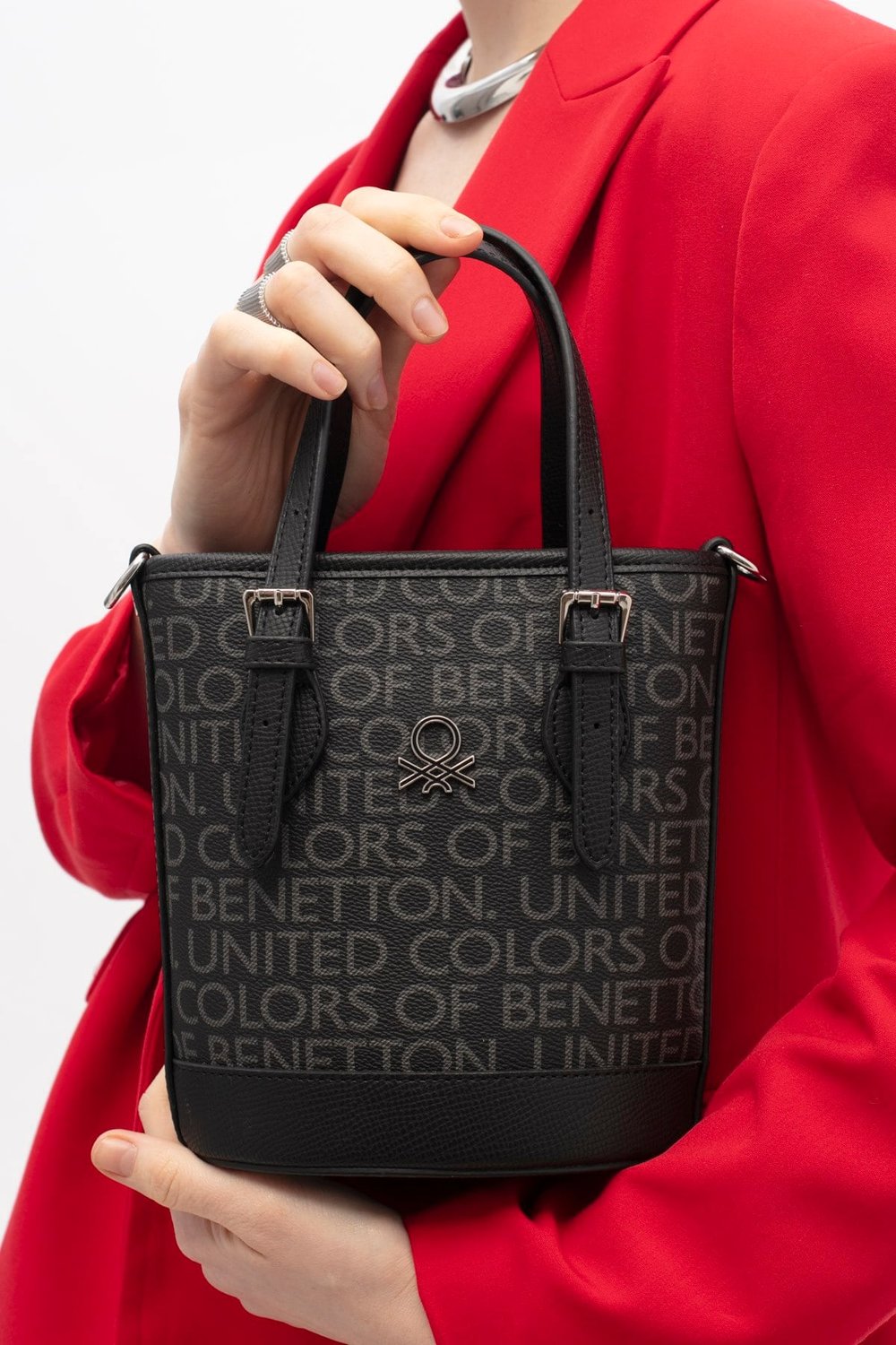 Benetton Kadın Kol Çantası BNT1761 Siyah