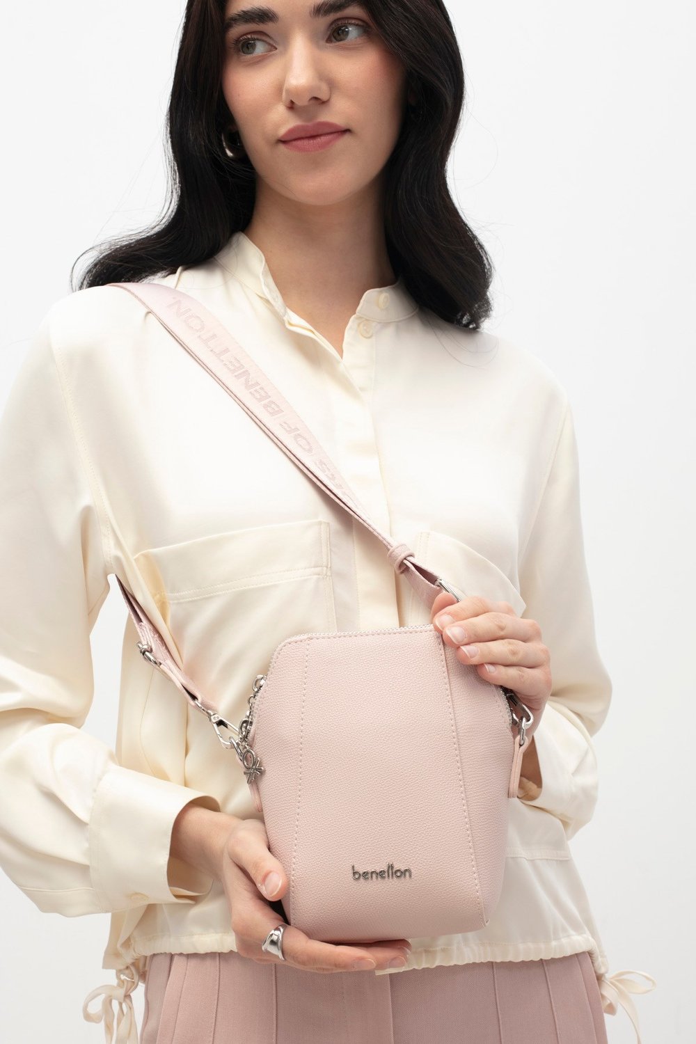 Benetton Kadın Kol Çantası BNT1803 Pembe