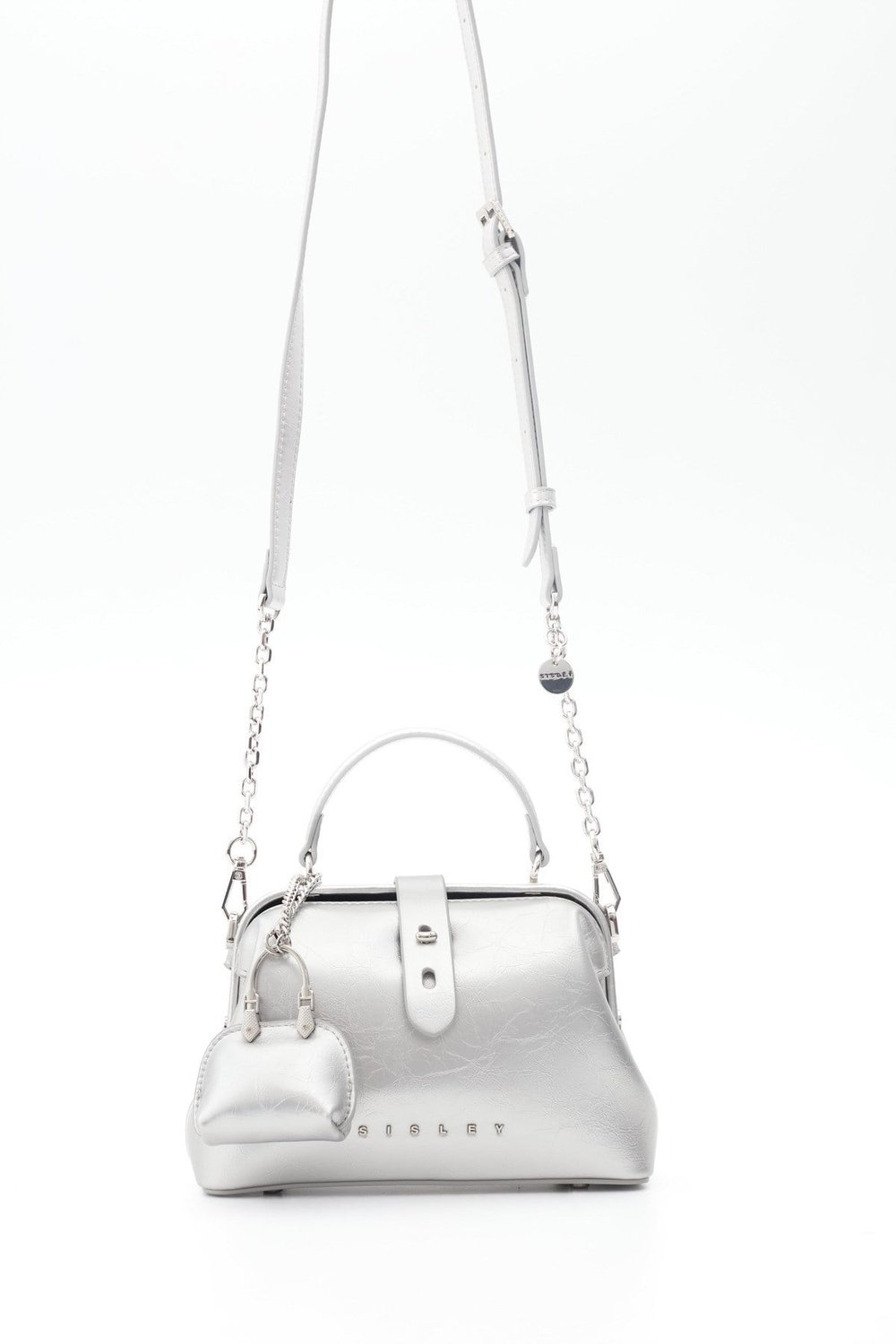 Sisley Kadın El Çantası SLY388 Gümüş