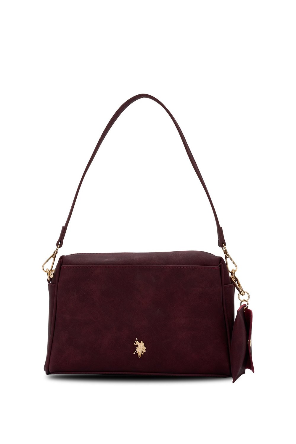 U.S. Polo Assn. Kadın Omuz Çantası Us26619 Bordo