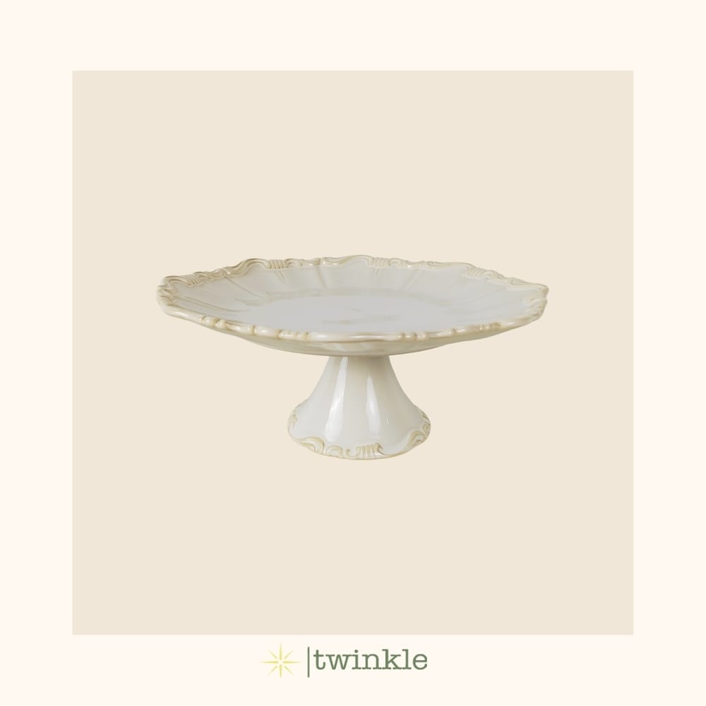TWİNKLE ANTIQUE PASTA STANDI 30 × 30 × 12.5 CM TW-ANT-14005