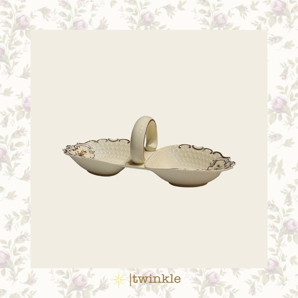 TWİNKLE DİANA 2 BÖLMELİ ÇEREZLİK ALTIN 28,3 CM TW-Dİ-ÇR-15006 