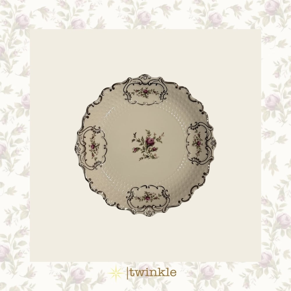 TWİNKLE DİANA DÜZ PASTA TABAK 6'LI ALTIN  20,3 CM TW-Dİ-PS-15001 
