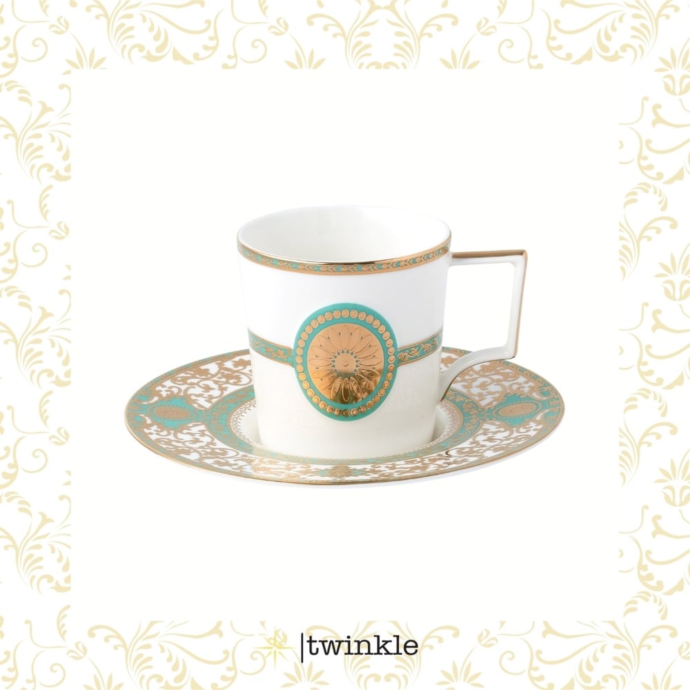 TWİNKLE LUXURY GOLD KAHVE FİNCAN SETİ 6 KİŞİLİK 12 PRÇ. TW-12006