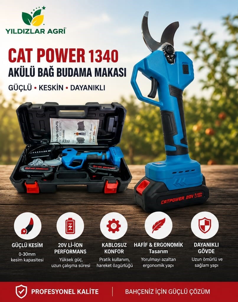 Akülü Bağ Budama Makası