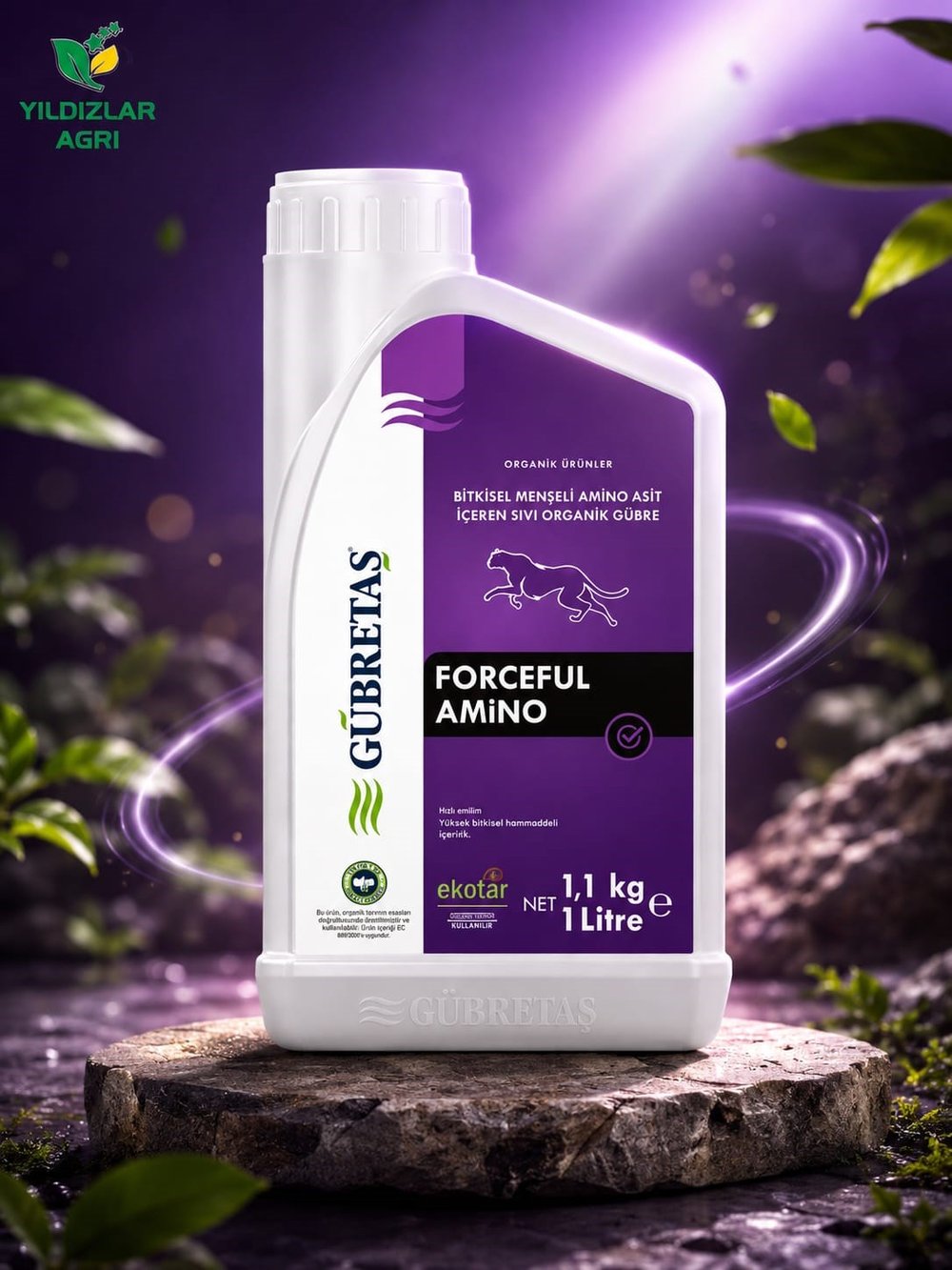 Gübretaş Forceful Amino 1Lt