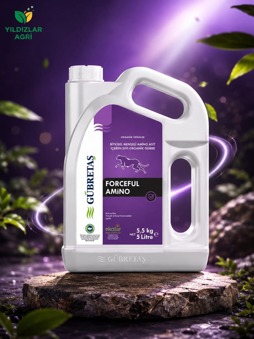 Gübretaş Forceful Amino 5Lt