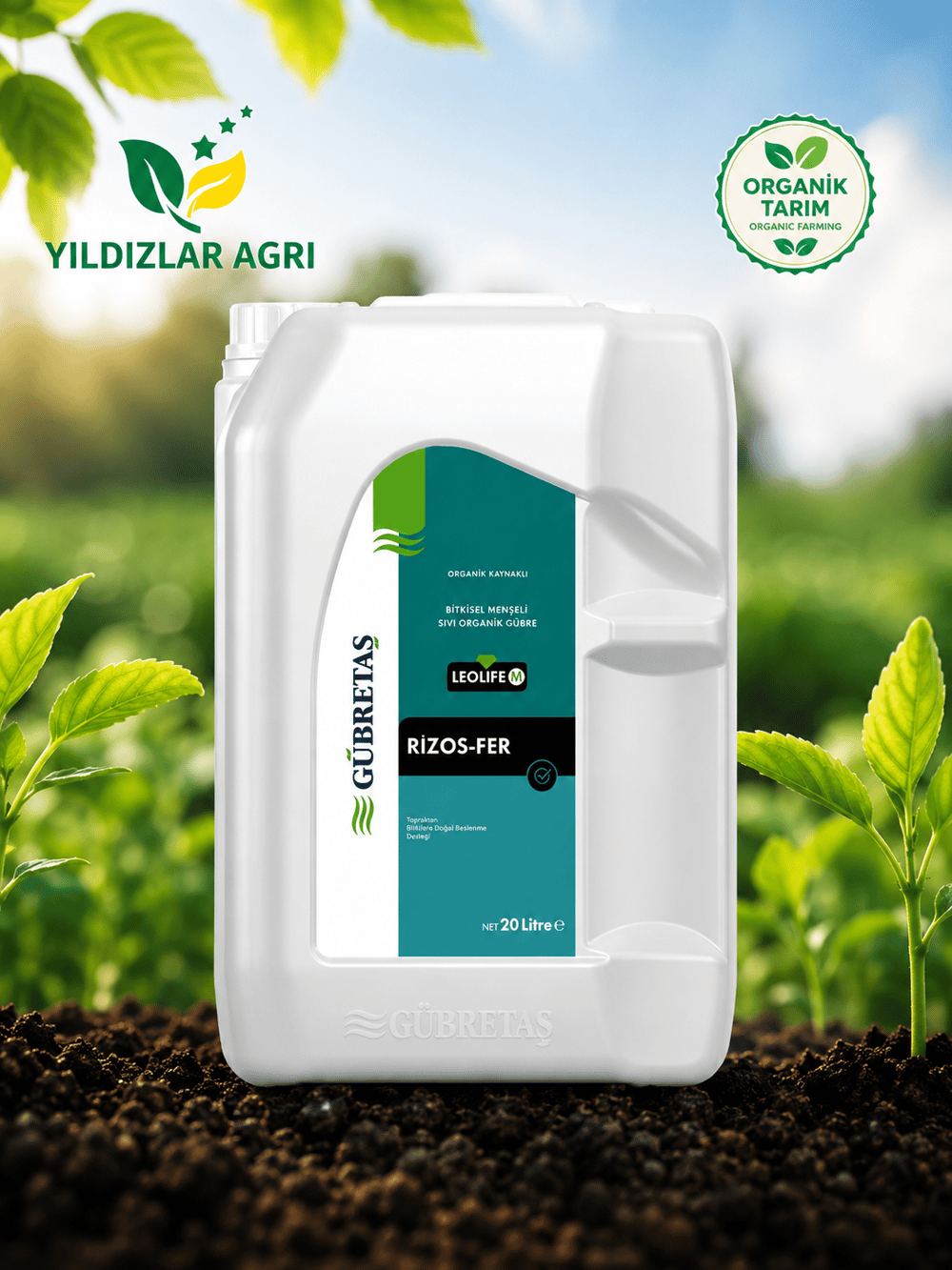 Gübretaş Leolife-M Rizos-fer 20Lt
