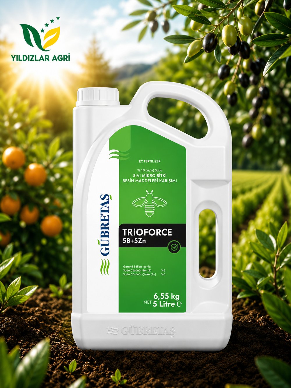 Gübretaş Trioforce 5Lt
