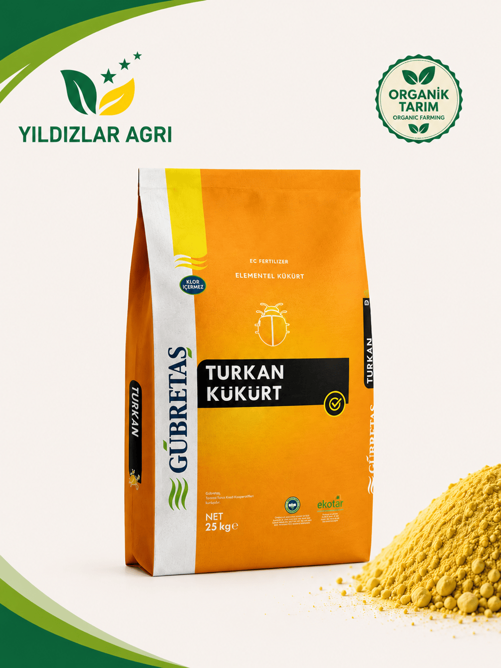 Gübretaş Turkan Kükürt 25Kg