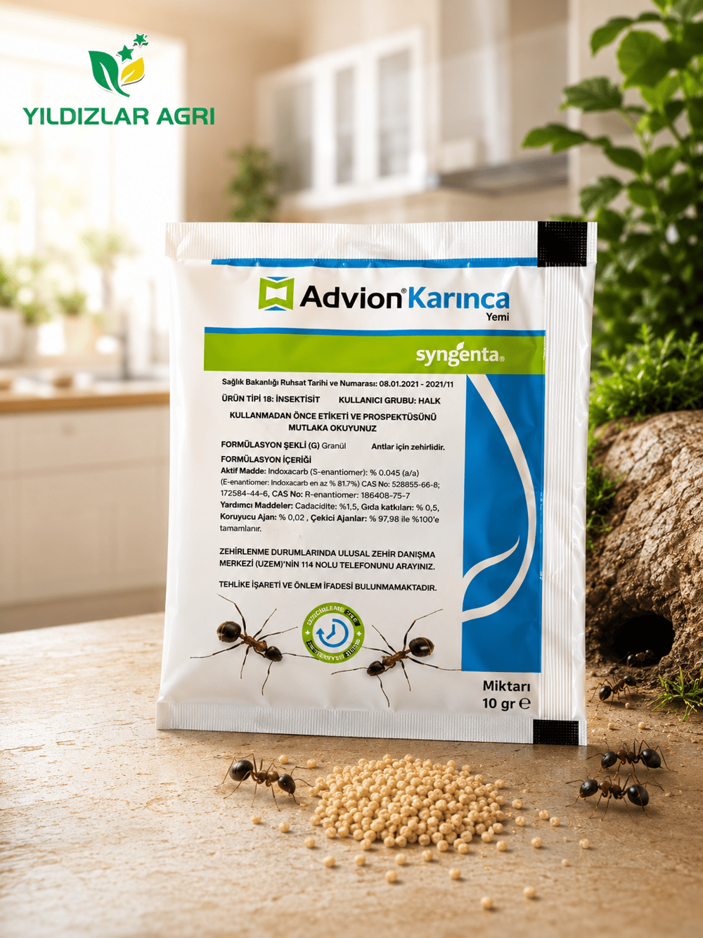Syngenta Advion Karınca Granül Yemi 10gr