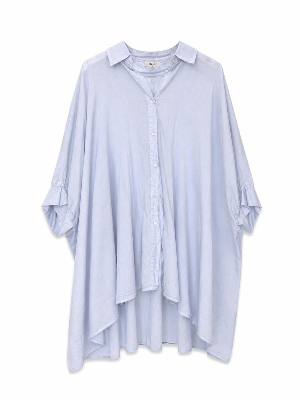KADIN VUAL OVERSIZE TUNİK GÖMLEK