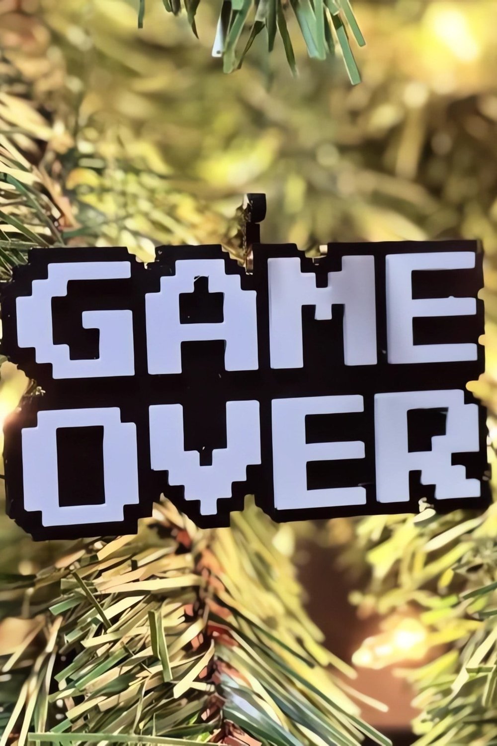 4 Adet Yılbaşı Çam Agacı Süsü - Game Over