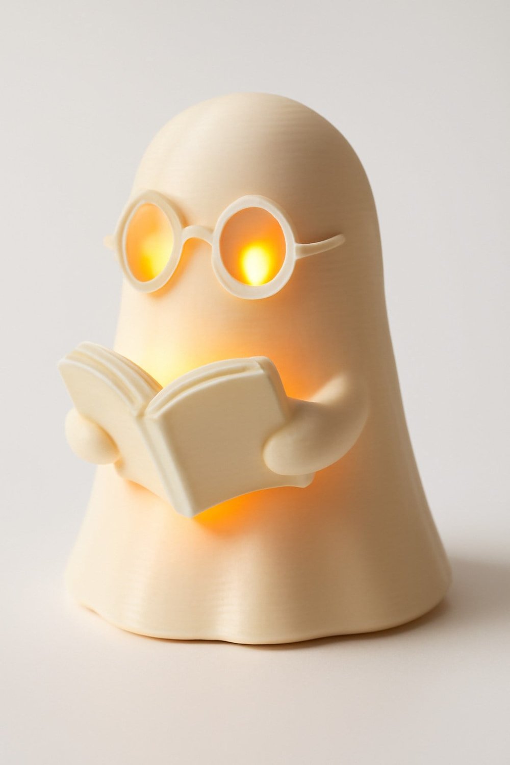 Dekoratif Aydınlatma Mumluk Hayalet Kitap Mumluk Plastiktir. Tea Light Mum Dahildir.