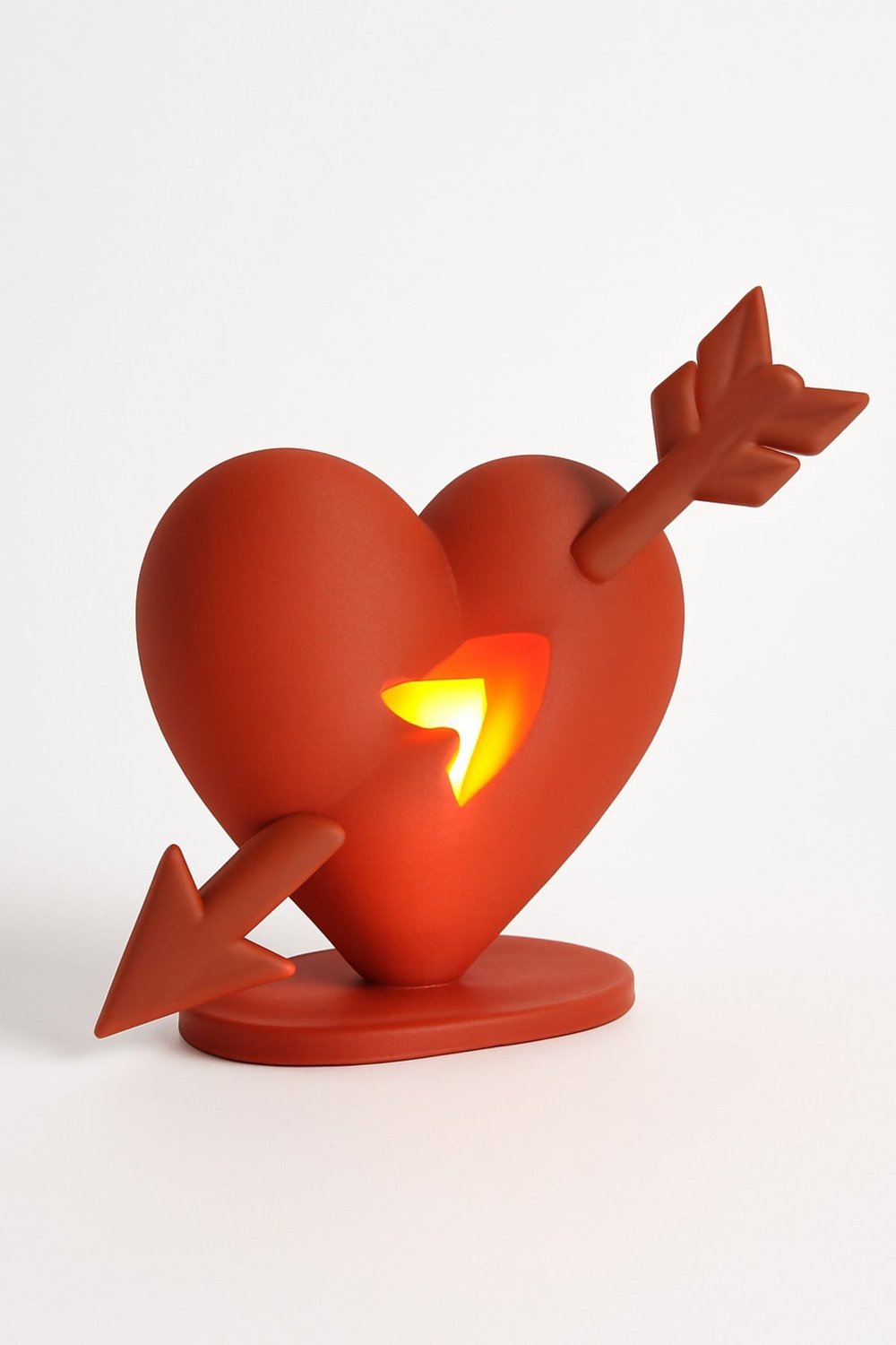 Dekoratif Aydınlatma Mumluk Şirin Ok Mumluk Plastiktir. Tea Light Mum Dahildir.