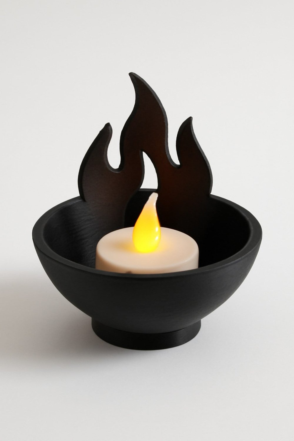 Dekoratif Aydınlatma Mumluk Yalaz Kase Mumluk Plastiktir. Tea Light Mum Dahildir.