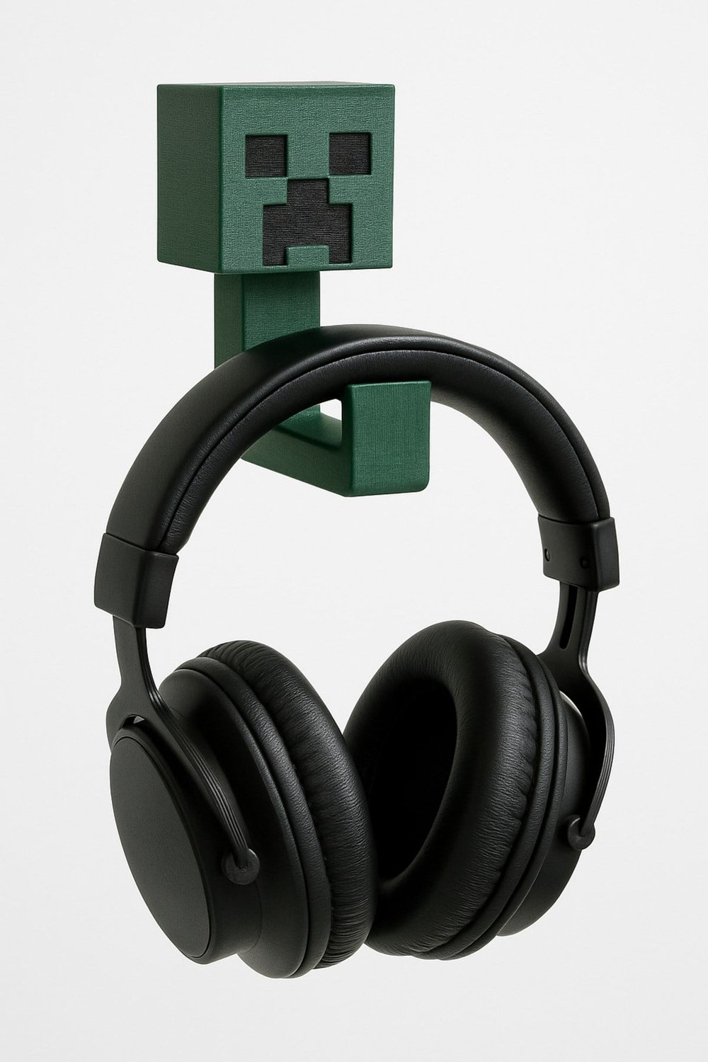 Minecraft Creeper Kulaklık Askısı Masa Aksesuarı 3D Baskı