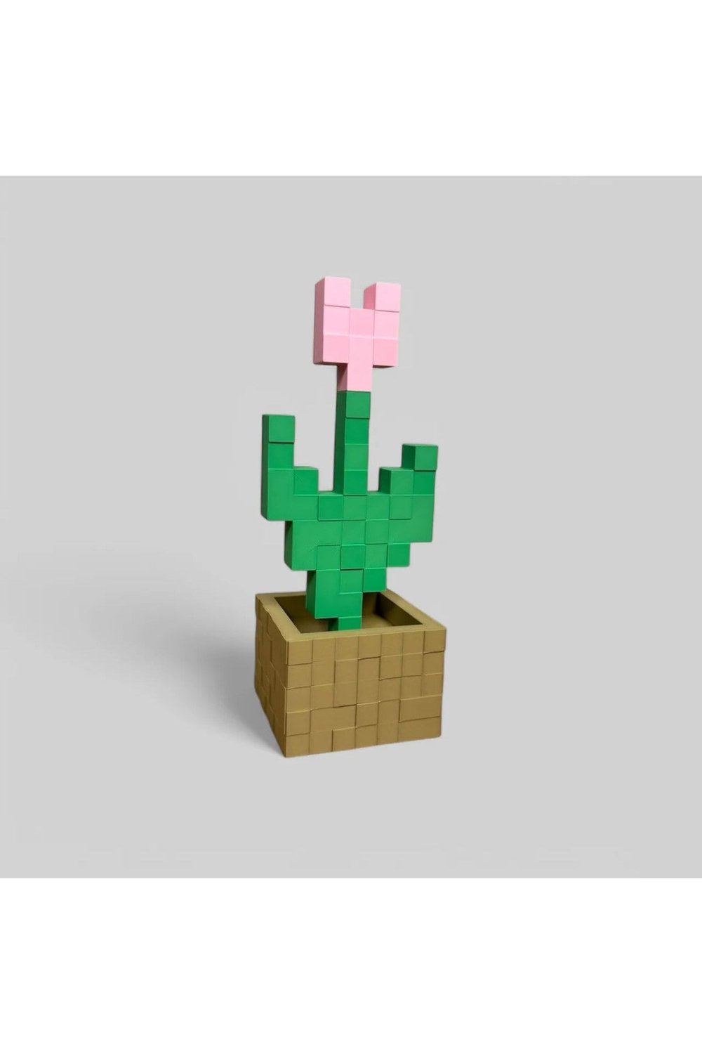 minecraft pempe çiçek lale çiçeği - plastik