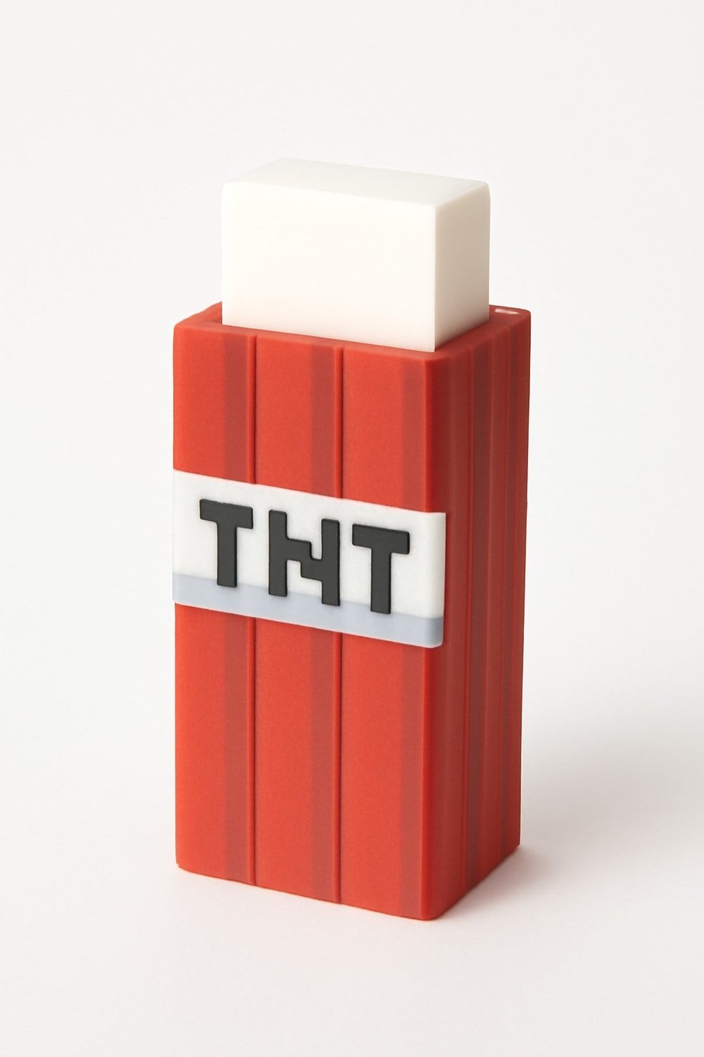 Minecraft Piksel Silgi Tutucu Masaüstü 3D Baskı