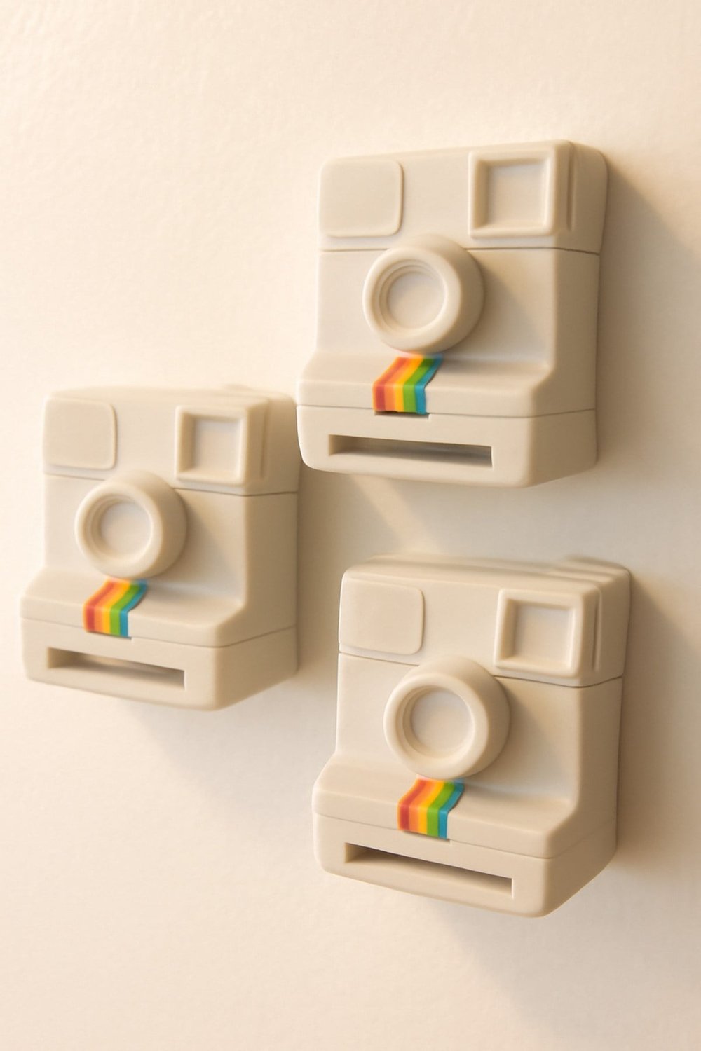 Retro Kamera Polaroid Buzdolabı Magneti