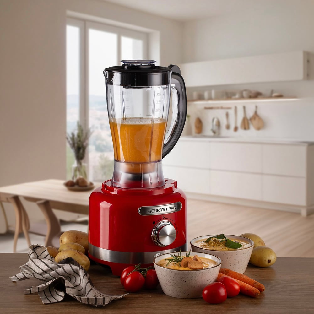Ariete Gourmet Pro Moderna Mutfak Robotu Kırmızı 1782/00