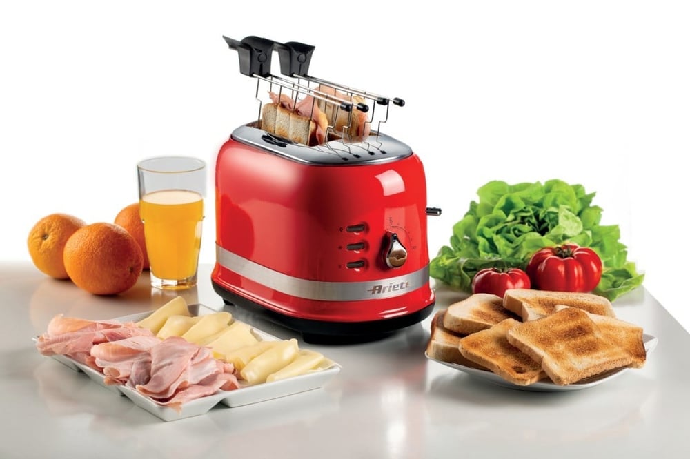 Ariete Moderna Ekmek Kızartma Makinesi Kırmızı 0149/00