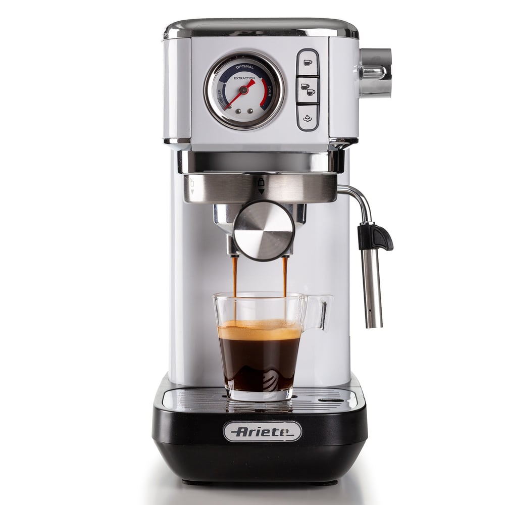 Ariete Moderna Espresso Slim Kahve Makinesi Beyaz 1381/14